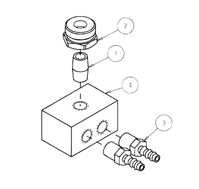Section 34 Diagram and Parts List for MK-4020KB 167420-20 MK Diamond Concrete Saw